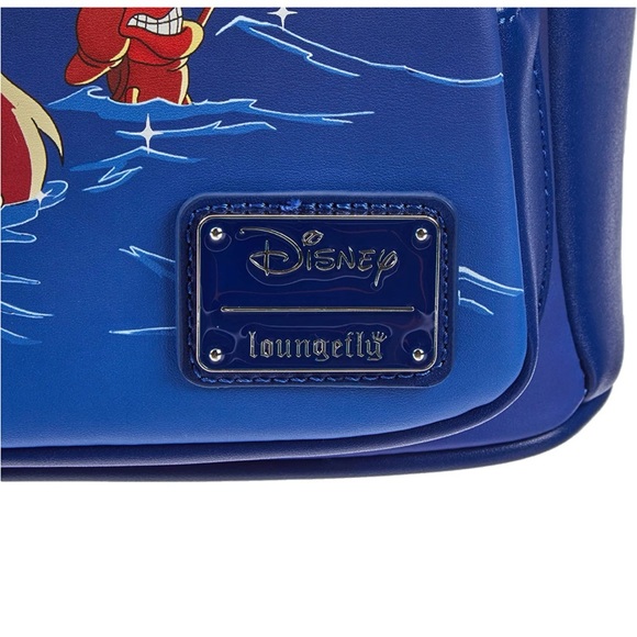 Little Mermaid Fireworks Light Up Loungefly Backpack main image 5